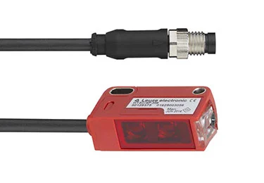 Leuze HT3C.S/4-200-M8.3: Diffuse Sensor with Background Suppression - 50136449