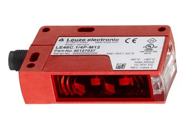 Leuze LS46C.8-M12: Throughbeam Photoelectric Sensor Transmitter - 50127045