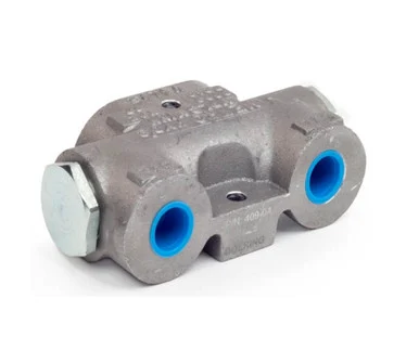 Lock Valve: Single Circuit, 20 GPM, 3/4 NPT Inlet/Outlet Ports, 3000 PSI