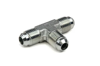 Male JIC to M JIC Tee: 3/4-16 A, 3/4-16 B