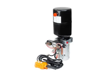 Maxim Hydraulic Power Unit 12V DC, Double Acting, 1.3 GPM, SAE 6 Ports, 2500 PSI, 6 Qt. Steel