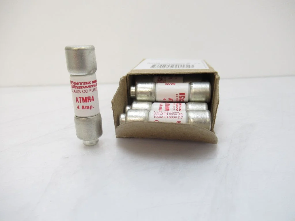 Mersen ATMR4 Fuse 4 A, 600V AC, Fast-Acting, Class CC