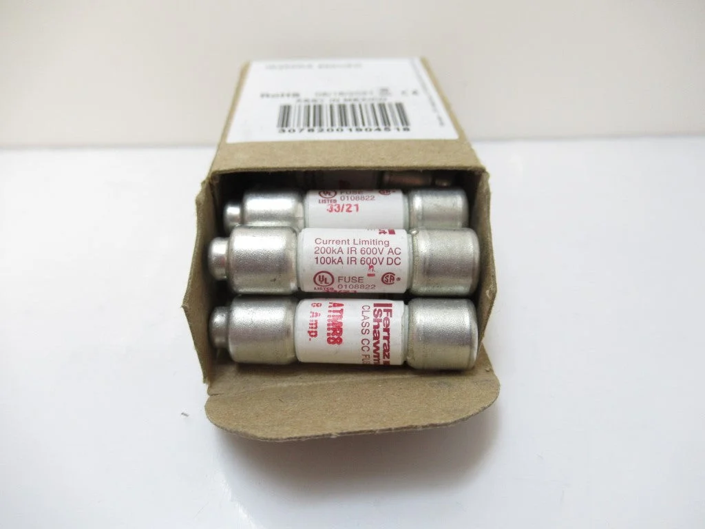 Mersen Ferraz Shawmut ATMR8 Fuse Amp-Trap 8 A, 600V AC