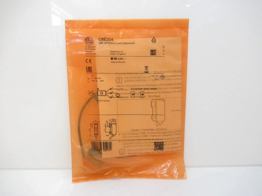 O8E204 Ifm Electronic Through-Beam Sensor Receiver