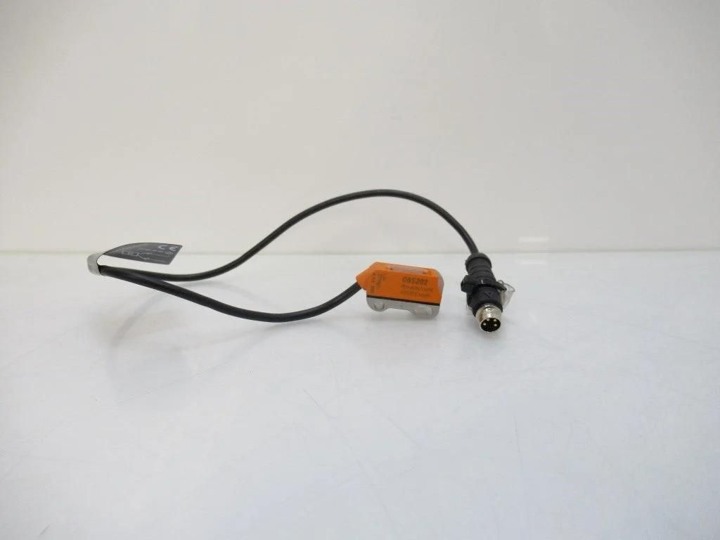 O8S202 Ifm Through-Beam Sensor; Red Light, Rectangular