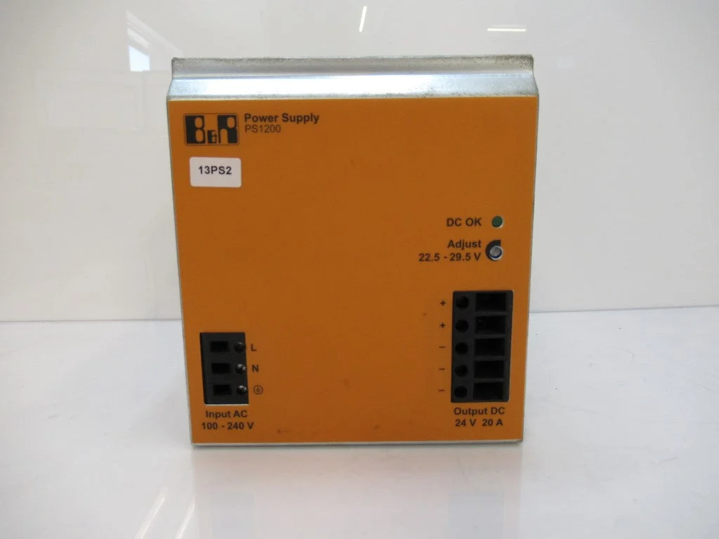 OPS1200.1 B&R PS 1200 Power Supply, 1-Phase, 20 A, Input 100 To 240V AC