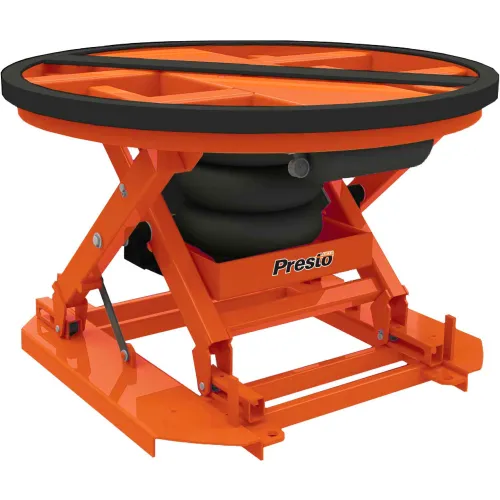 PrestoLifts™ Self Leveling Pallet Carousel & Skid Positioner, 400-4500 Lb. Capacity
