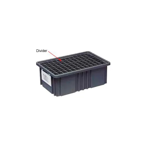 Quantum Conductive Dividable Grid Container Long Divider - DL93060CO, Sold Pack Of 6