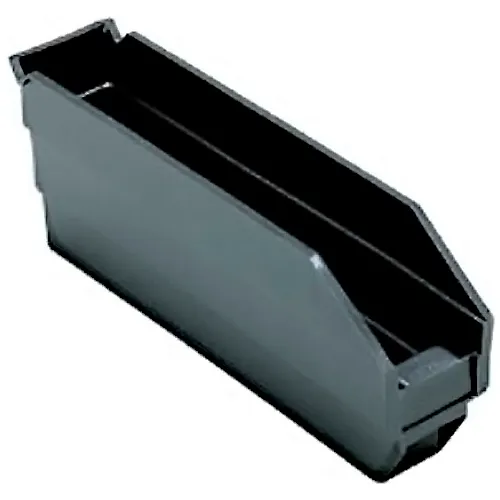 Recycled Nesting Storage Shelf Bin QSB100BR 2-3/4"W x 11-5/8"L x 4"H - Pkg Qty 36