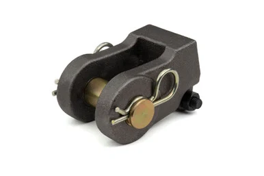 Rod End Replacement Clevis, 1 1/8-12 UNF thread, 1 Pin, with pin, clips, nut and bolt