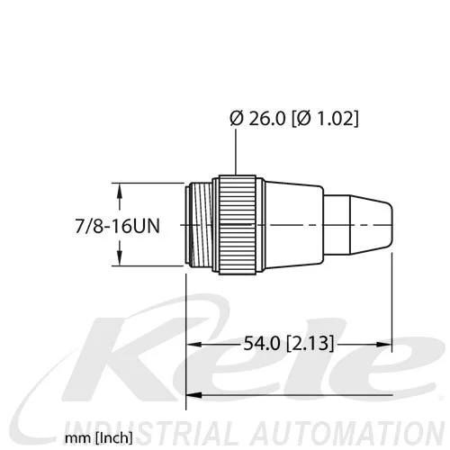 TURCK RSM 40-10M 7/8 Minifast Cordset