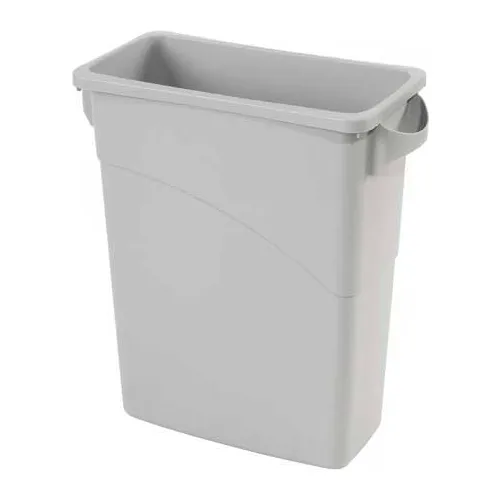 Rubbermaid® Slim Jim® 1971258 Recycling Container, 16 Gallon - Gray