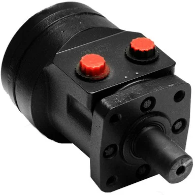 S Series Hydraulic Motor with 2-Bolt A Flange, 13.7 CID, 1/2 NPT Ports, 1 Keyed Shaft, 1700 PSI