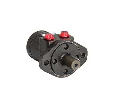 S Series Hydraulic Motor with 2-Bolt A Flange, 5.7 CID, 1/2 NPT Ports, 1 Keyed Shaft, 2000 PSI