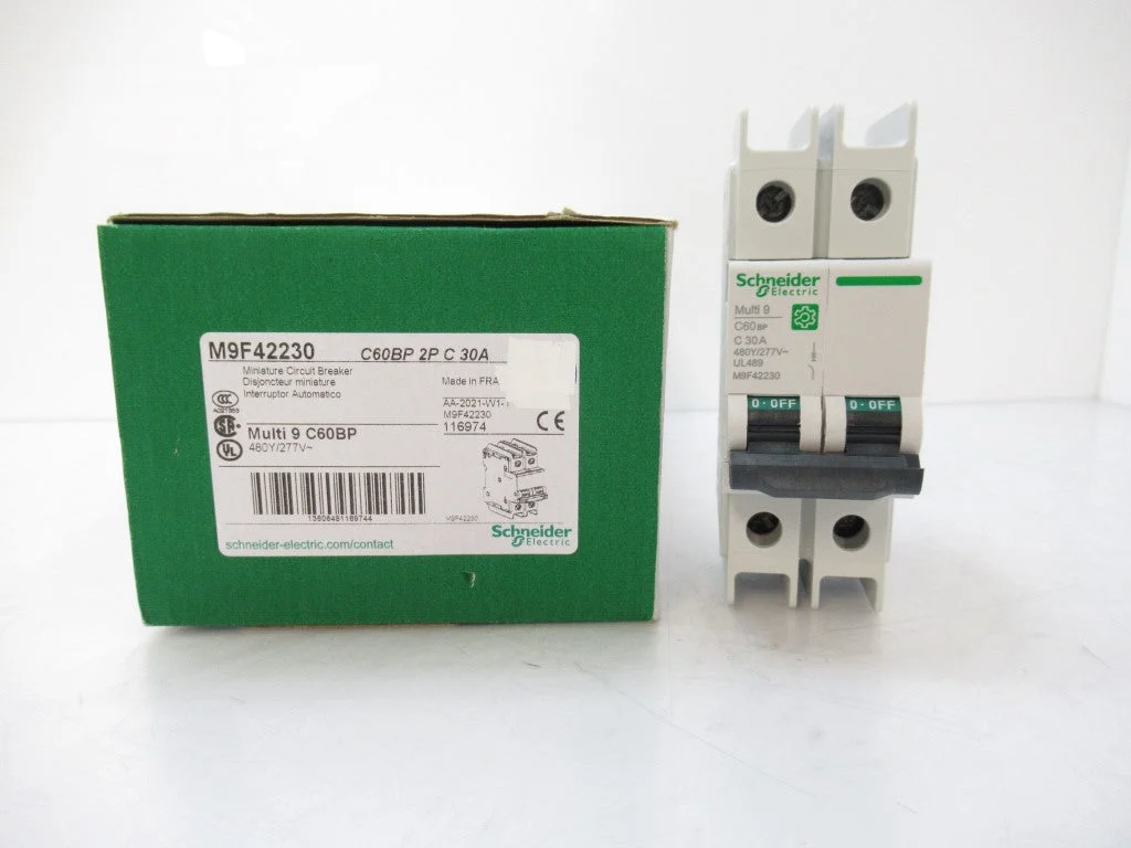 Schneider Electric M9F42230 Circuit-Breaker, 30 A, C Curve, 2-Pole