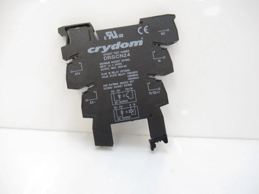 Sensata / Crydom Relay Socket, 24V DC For Use with CN Series