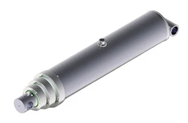 SH Series Single Acting Telescopic Hydraulic Cylinder: 5 Bore x 57.11 Stroke: Three Stages