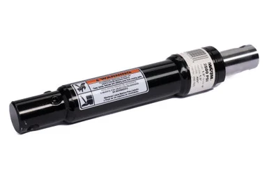 Single Acting Snowplow Hydraulic Cylinder: Body OD 2 in., 12 Stroke, 1.5 Rod, Artic
