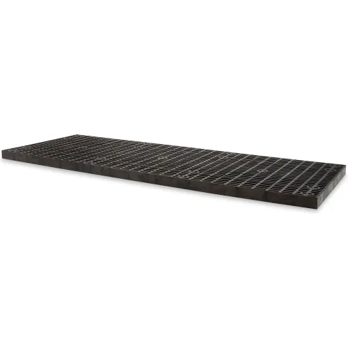 SPC Industrial™ Add-A-Level™ Stackable Platform, Base Unit, 96"W x 36"D x 2-7/8"H, Black