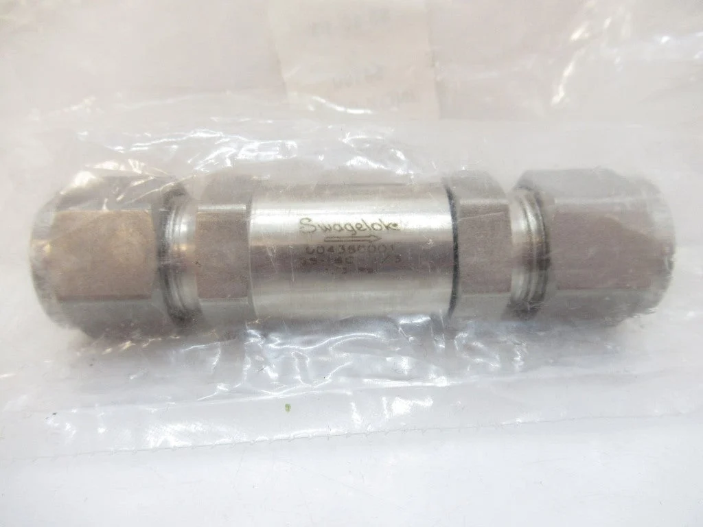 SS-8C-1/3 Swagelok Stainless Steel Poppet Check Valve 1/2 in