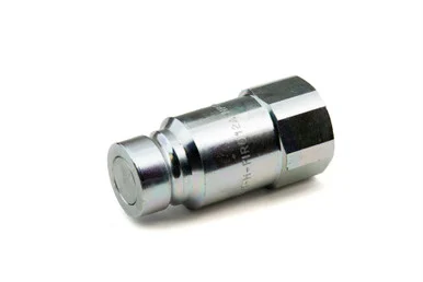 Stucchi Flat Face Interchange Coupling,3571 PSI, 1/2 NPTF Thread, 1/2 NPT Male