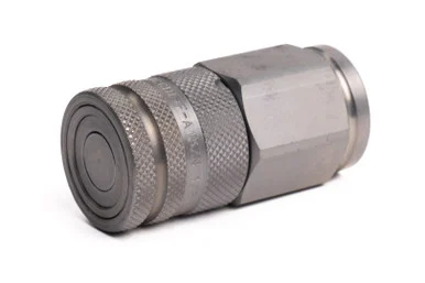 Stucchi ISO 16028 Flat Face Coupler, 4785 PSI, 1/2 Flat Face NPTF