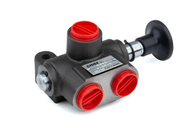 SV Two Position Selector Valve with Knob, 20 GPM, SAE 8, 3000 PSI