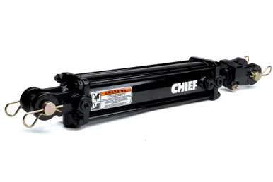 TCR Rephasing Hydraulic Cylinder: 3.75 Bore x 12 Stroke, 1.375 Rod