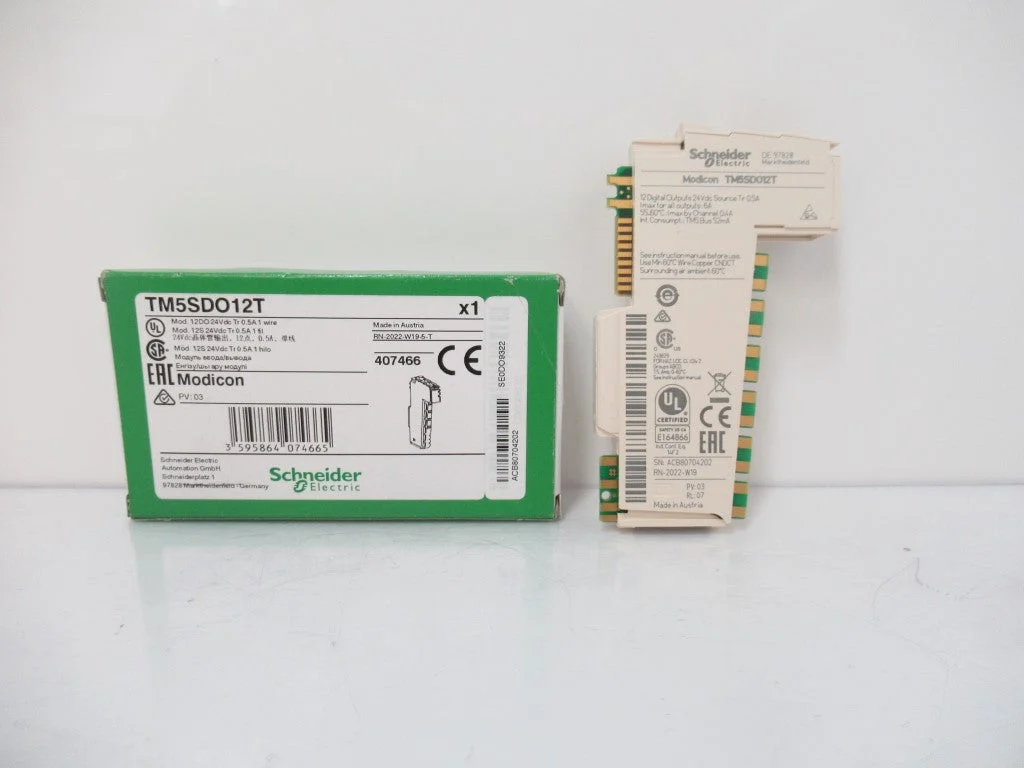 TM5SDO127 Schneider Electric Discrete Output Module Modicon 12 Outputs