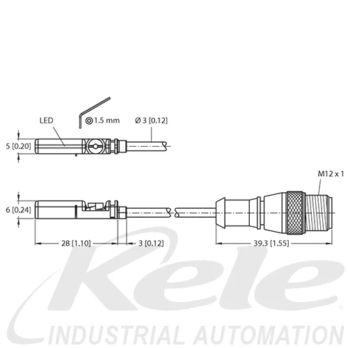 TURCK BIM-UNT-AP6X-0.3-RS4T Cylinder Position Sensor [46857260]