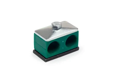 Twin Hose Clamps: 1.42 OD, 1 Tube