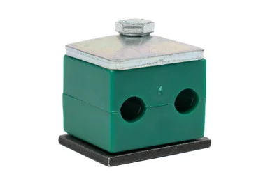 Twin Tube Clamps: .375 OD, 3/8 Tube