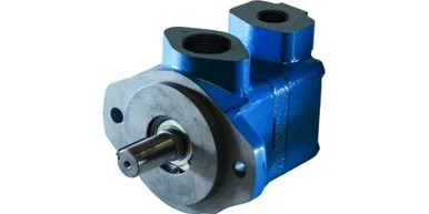 V20 Vane Pump: 2.22 CID (36.4CC), CW, NPT Ports, 3/4" Key Shaft, SAE-A 2-Bolt Flange