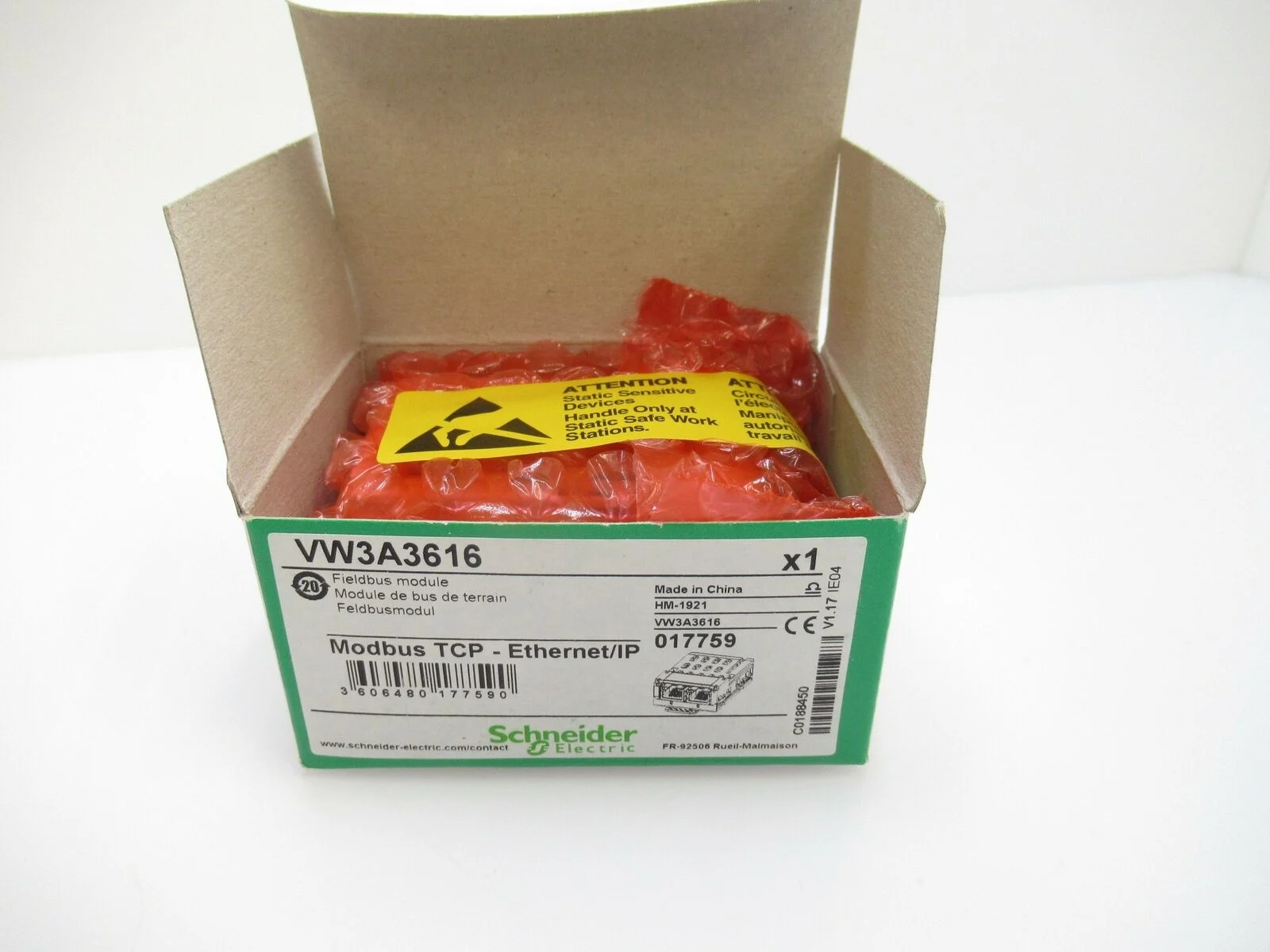 VW3A3616 Schneider Electric, Ethernet TCP/IP Communication Module