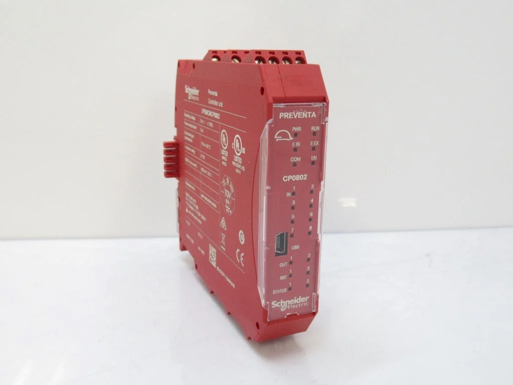 XPSMCMCP0802 Schneider Preventa Controller 8 Inputs 2 Outputs Module
